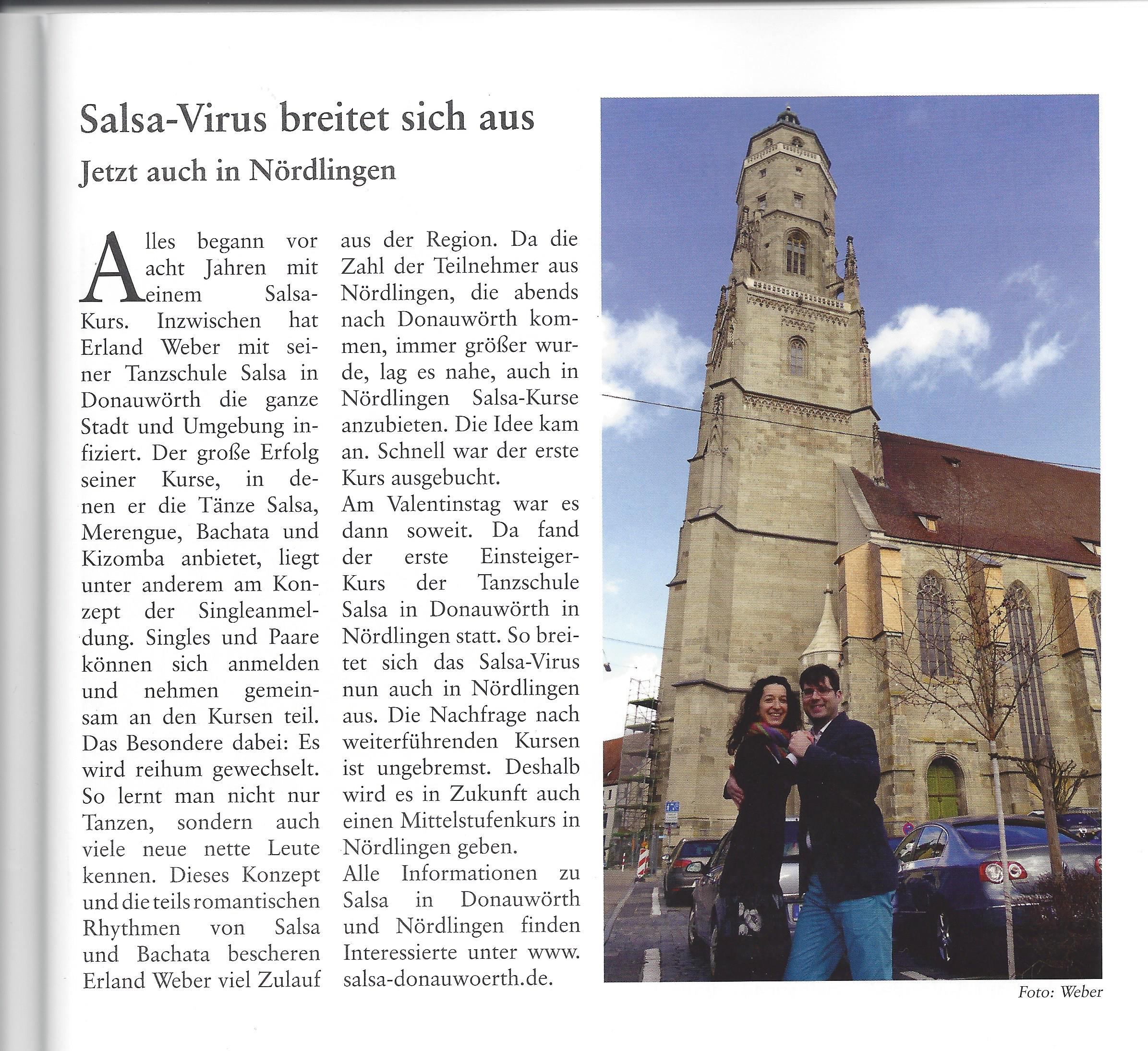 Salsa Virus Donauwoerther Stadtgespräch Ausgabe 1.2016