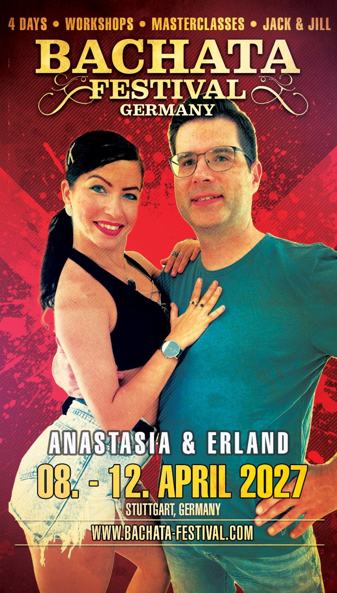 Bachata Festival Stuttgart Promo Code: ERLAND